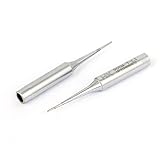 uxcell コテ先 ステーションやり直しツール はんだごて先 メタル 4mm 2個入り 900M-T-LI