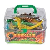 Adventure Planet Dinosaur Set with Carrying Case, 20-Piece