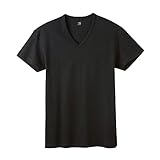 [グンゼ] インナーシャツ YG Cotton 100% シリーズ ダブルホット Vネック半袖 メンズ (NEW) ﾌﾞﾗﾂｸ LL