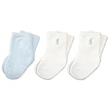 ポロ ラルフ ローレン ベビー 靴下 3足セット 2足セット ギフト 出産祝い ベビーウェア （サイズ：0-6m、カラー：Boys assort） Polo Ralph Lauren 【B60005L