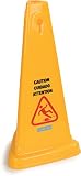 Carlisle ( 3694004 ) 27 " Caution円錐(英語、スペイン語、フランス語) [セットof 3 ]