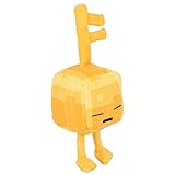 JINX マインクラフト ダンジョンズ ミニクラフター ゴールド スリーピングキー ゴーレム ぬいぐるみ ゴールド 高さ4.5インチ