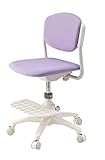 イトーキ 学習イス 背もたれ固定 トワイス 回転チェア パープル  KS5-9PP 代引不可