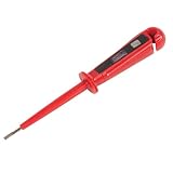 Silverline One Contact Voltage Tester 100-250v Ac 150mm