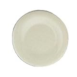 Yanco MS-006IV Mile Stone Wide Rim Round Plate 6.5 Diameter Melamine Ivory Color Pack of 48 [並行輸入品]