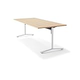 コクヨ   ミーティングテーブル DAYS OFFICE FLIP TOP XY-TFT219FSAAMC1 幅210×奥行90CM 天板グレイ