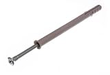 Lot of 50フレームfixing screw withナイロン壁プラグウィンドウアンカーm10 X 140 MM