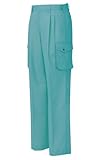 （アイトス）AITOZ ベストコットン カーゴパンツ（２タック）【春夏/日清紡スーパーソフト】 作業服 #AZ-964 ターコイズ 130