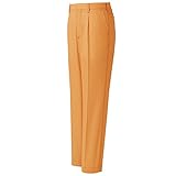 アイトス(AITOZ)作業ズボン クールドライ ワークパンツ（1タック）（男女兼用） AZ-30450 オレンジ 6L