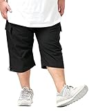 [OUTDOOR PRODUCTS] カーゴパンツ メンズ 大きいサイズ 7分丈 ドライストレッチ ズボン 2L-4L イージーパンツ ルームウェア ブラック 2L 6861120060