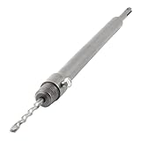 uxcell ウォールホールソードリルアーバー SDSプラスシャンクドリルビット ドリルアーバー シルバーグレー