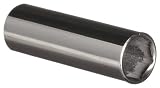 Martin BD618 9/16 Type II Opening 3/8 Square Drive Socket, 6 Points Deep, 2-1/4 Overall Length, Chro