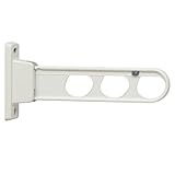 川口技研(Kawaguchigiken) 腰壁用物干し ホスクリーン HD-35-W ホワイト 1本 350ミリ