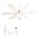 Kritlife シーリングファンライト7羽根大風量 正逆回転 DCモーター シーリングライト扇風機 50W リモコン付き