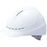 トラスコ中山:TRUSCO ヘルメット 高通気性型 ホワイト DPM-1820W 型式:DPM-1820W