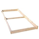Riverstone Industries Eden RGB-4811 4 Ft. x 8 Ft. x 11 In. Quick Assembly Raised Garden Bed