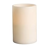 Gerson 6 by 9-inch Grand Flameless Wax Candle with 3 LED Wicks