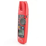 UT256Bオートレンジ200A AC/DC電流True RMSデジタルフォーク型クランプメータ、オーム容量付きNCVテストマルチメータ