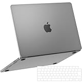 [マットクリア質感] NPUOLS MacBook Pro 14 インチ ケース M5 M4 M3 M2 M1 Pro/Max カバー 2025-2021 発売 A3434 A3112 A3401 A3185 A2442 A2779 A2992 A2918、[裸の MacBook と同じ] 軽量 保護ハードシェルカバー [日本語配列キーボードカバー付き]、マットクリア黑