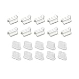 Mikankawa USB-A USB-C コネクタ 保護キャップ 10+10個 type-c タイプC USB2.0/3.0 対応 防水 防塵 老化防止 (ホワイト)