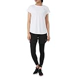 FILA レディース 水陸両用フィットネスウェア 水着 3点セット 半袖Tシャツ 短パン レギンス LL