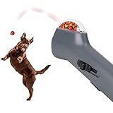 犬インタラクティブおもちゃ 犬おもちゃ フードスナックインタラクティブ 犬おやつ発射 ドッグフードおもちゃ フードカタパルト ペットインタラクティブおもちゃ ペットおもちゃ 大 中 小型犬に適用 (グレー)