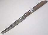 Set of 3 KIWI Stainless Steel Knives, wood handle # 502 [並行輸入品]