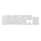 CORSAIR PBT DOUBLE-SHOT 交換用カラーキーキャップセット - 日本語108キー, Arctic White - CH-9911040-JP