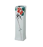 マルヨネ 九谷焼 花器 8号花瓶・花鳥 K4-1295