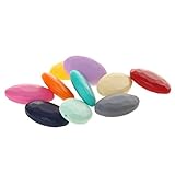 phenovo　シリコーン　歯がため　ビーズ　ママ授乳ネックレス　歯固め　DIY　チャーム　安全　全5タイプ - 30 * 18 * 8ミリメートル