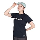 ジローム（GIRAUDM） ドライプラス ジャージー プリント 半袖Tシャツ CT5S0037-TR864-GRCD NVY （ネイビー/Ｓ/Lady's）