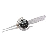 F Fityle デジタルキャリパー 内部/外部メーター メトリック・インチ 電子ゲージ付き 合金 - 内部