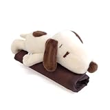 SNOOPY ショルダーパッド かわいい 肩当てパッド 大人 子供 肩パッド ショルダーバッグ が痛くない かわいい キャラクター つれてって! スヌーピー モカ