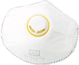 TRUSCO 頭掛けタイプ 排気弁付防塵マスク DS2 10枚入 T37A-DS2