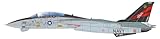 プラッツ/イタレリ アメリカ 艦上戦闘機 F-14A トムキャット 厚木 CVW-5 金属製ピトー管付属 プラモデル TPA-49 (飛行機)
