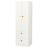 IKEA イケア STUVA / FOLJA ワードローブ 扉2枚＋引き出し2段付 ? 791.805.50,79180550