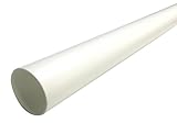 雨樋 丸樋　42φ用 長さ2m (ホワイト)