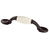 Brainerd P50011V-242-C 3-Inch Ceramic Insert Spoon Foot Cabinet Hardware Handle Pull [並行輸入品]
