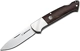 Boker USA Davis記念日折りたたみナイフ、3.5in n690boスチールブレード、Grenadill木製ハンドル110625