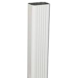 Amerimax 2601000120樋縦樋、アルミ、2 " x 3 " x 10 '、ホワイト( 10個パック)