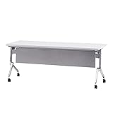 TOKIO NANホールディングテーブル パネル付 W1800×D600×H720mm NAN-1860P ホワイト