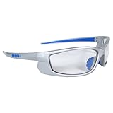 Radians VT6-10 Voltage Protective Safety Glasses, Clear Lens, Silver Frame by Radians