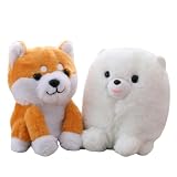 まねまねプラス 豆シバ ものまね しゃべる 動くぬいぐるみ 動く イヌ いぬ 犬 柴犬 モノマネ まねっこ 真似 オウム返し 音量調節機能 ぬいぐるみ おもちゃ 電池で動くぬいぐるみ トイ ペット プレゼント クリスマス 誕生日 黄色