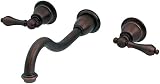 Water Creation F4-0001-03-PX Elegant Spout Wall Mount Vessel/Lavatory Faucet [並行輸入品]