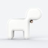 キュートミニ3d LED犬夜ライトクリエイティブホームリビングルーム装飾 125 * 113 * 33mm ピンク Alician