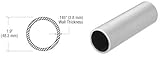 CRL Brushedステンレス1 – 1 / 2 "スケジュール40パイプレールtubing- 20 ft