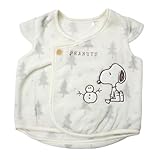 [ピーナッツ] 新生児ベスト スヌーピー 新生児 ベスト もこもこ フリース 赤ちゃん ベビー