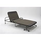 折りたたみベッド シングルサイズ/ワンタッチベッド スチール キャスター付き KJ-120