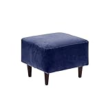 arne ミニソファー 1人掛け キッズソファ オットマン スツール 布張り chateau ot V-1026 ブルー