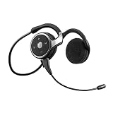 サンワダイレクト Bluetoothヘッドセット 両耳 ノイズキャンセルマイク マイク着脱可 折りたたみ式 軽量40g ネックバンド型 400-BTSH020BK